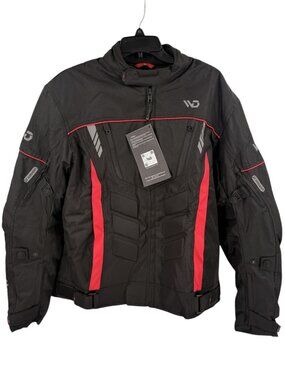 WD Motorsports Vegas 2.0 Mens Textile Motorcycle Jacket XL All-Season Armored